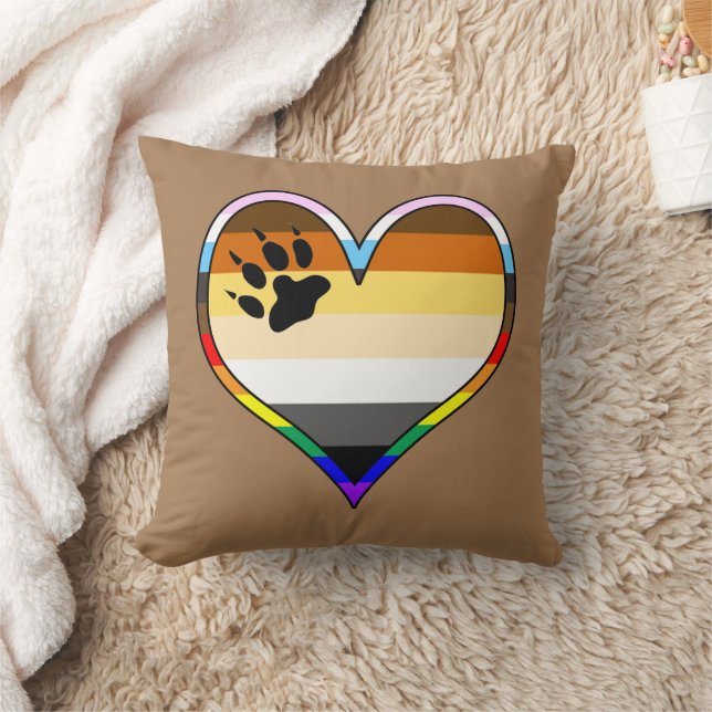 Beer Pride Heart Sierkussen (Deken)