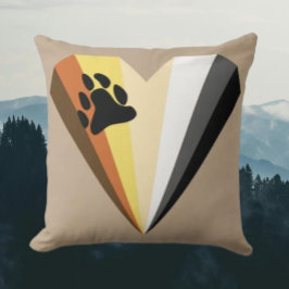 Beer Pride Heart Sierkussen