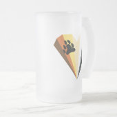 Beer Pride Heart Vorst Glas Mok (Voorkant rechts)