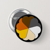 Beer Pride Hearts Ronde Button 5,7 Cm (Voorkant /achterkant)