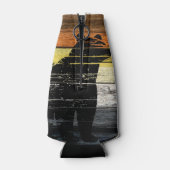 Beer Pride Hout Kunst Flesjeskoeler (Achterkant)