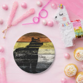 Beer Pride Hout Kunst  Papieren Bordje (Feest)