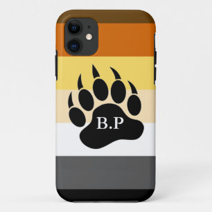 Beer Pride Kleuren Monogram Beer Klauw iPhone 11 Hoesje