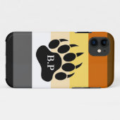 Beer Pride Kleuren Monogram Beer Klauw Case-Mate iPhone Case (Achterkant (horizontaal))