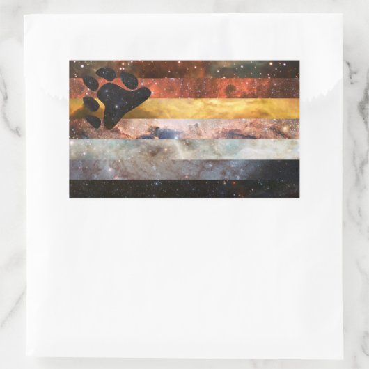 Beer Pride Nebula Flag stickers (Tas)