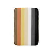 Beer Pride, neutraal gradiëntstripes, LGBTQ Pride Badmat (Voorkant Verticaal)