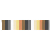 Beer Pride, neutraal gradiëntstripes, LGBTQ Pride Korte Tafelloper (Horizontaal)