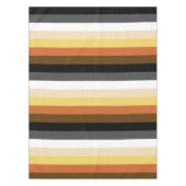 Beer Pride, neutraal gradiëntstripes, LGBTQ Pride Tafelkleed (Voorkant)