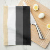 Beer Pride, neutraal gradiëntstripes, LGBTQ Pride Theedoek (Quarter Fold)