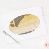 BEER PRIDE  ONTWERP OVALE STICKER (Envelop)