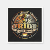 Beer Pride opgericht in 1969 Servet (Voorkant)
