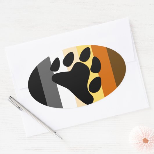 Beer Pride Ovale Sticker (Envelop)