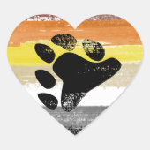 Beer Pride Paint Hart Sticker (Voorkant)