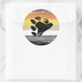 Beer Pride Paint Ronde Sticker (Tas)