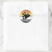 Beer Pride Paint Ronde Sticker (Tas)