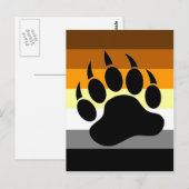 Beer Pride Paw Briefkaart (Voorkant / Achterkant)