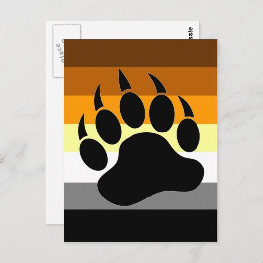 Beer Pride Paw Briefkaart (Voorkant / Achterkant)