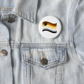 Beer Pride Paw Golvende Vlag Ronde Button 5,7 Cm (In situ)