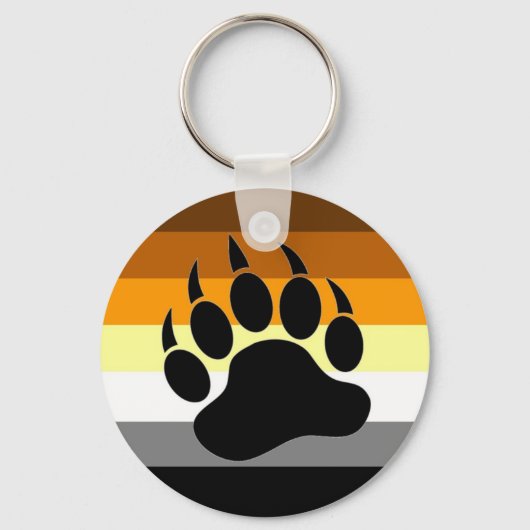 Beer Pride Paw Sleutelhanger (Voorkant)