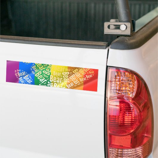 BEER PRIDE -.png Bumpersticker (Op Truck)