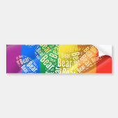BEER PRIDE -.png Bumpersticker (Voorkant)