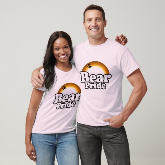 Beer Pride Regenboog Boog T-shirt (Unisex)