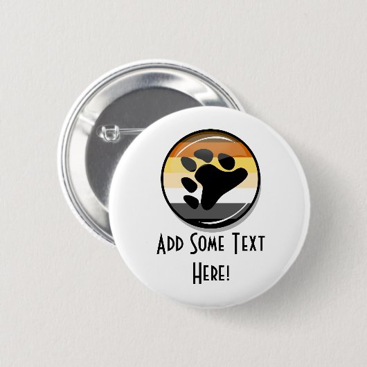 Beer Pride Ronde Button 5,7 Cm (Voorkant /achterkant)