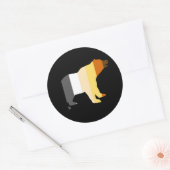 BEER PRIDE - RONDE STICKER (Envelop)