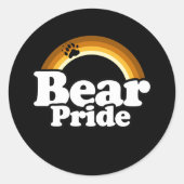 Beer Pride Ronde Sticker (Voorkant)