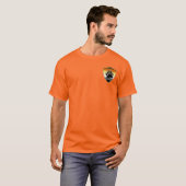 Beer Pride Schild Beerpoot T-shirt (Voorkant volledig)