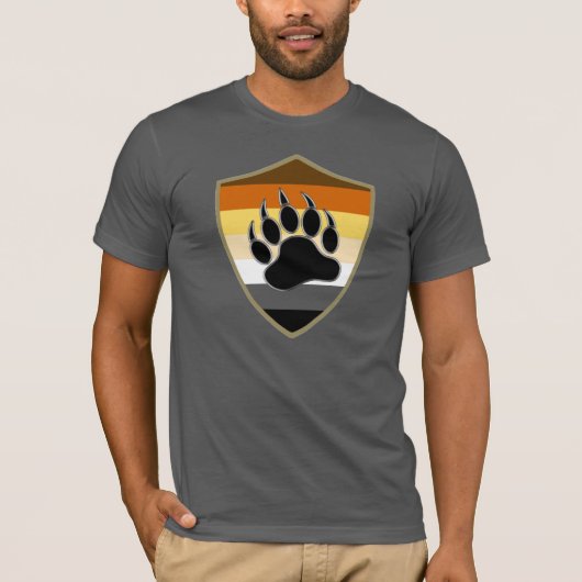 Beer Pride Shield Beer Paw - Shirt (Voorkant)