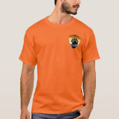 Beer Pride Shield Beer Paw T-shirt (Voorkant)