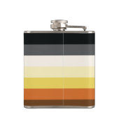 Beer Pride Strepen Heupfles (Achterkant)