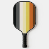 Beer Pride Strepen Pickleball Paddle (Voorkant)