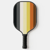 Beer Pride Strepen Pickleball Paddle (Achterkant)