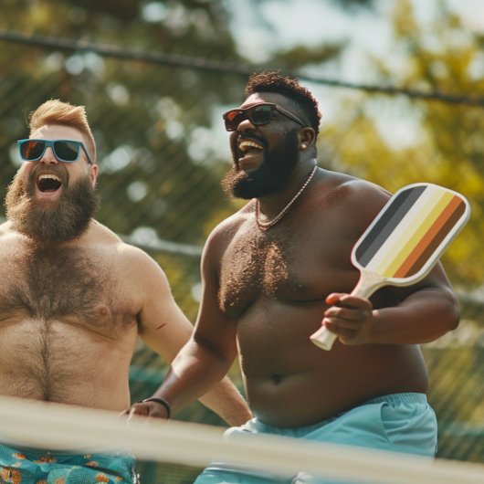 Beer Pride Strepen Pickleball Paddle