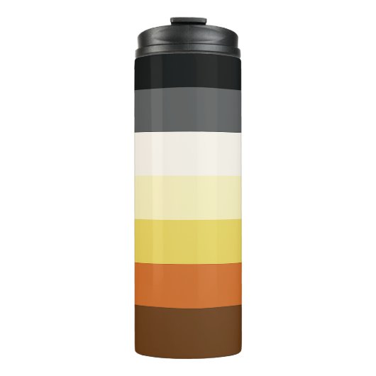 Beer Pride Strepen Thermosbeker (Voorkant)