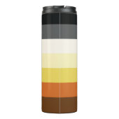 Beer Pride Strepen Thermosbeker (Achterkant)