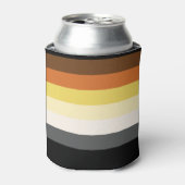 Beer Pride Stripes Blikjeskoeler (Blikje Voorkant)