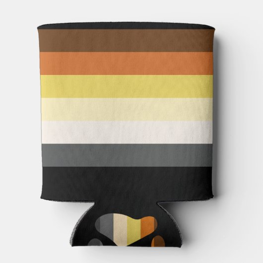 Beer Pride Stripes Blikjeskoeler (Achterkant)