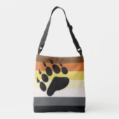 Beer Pride Stripes Crossbody Tas (Achterkant)
