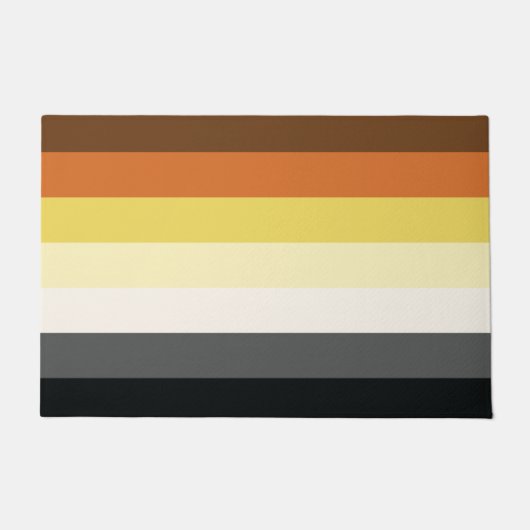 Beer Pride Stripes Deurmat (Voorkant)