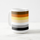 Beer Pride Stripes Koffiemok (Voorkant links)