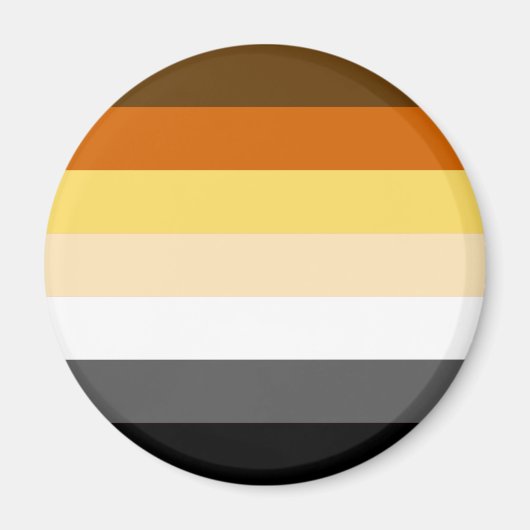 BEER PRIDE STRIPES MAGNEET (Voorkant)