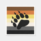 Beer Pride Stripes Servet (Voorkant)