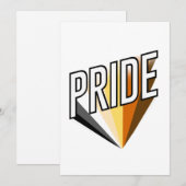 Beer Pride Uitbarsting Feestdagenkaart (Voorkant / Achterkant)
