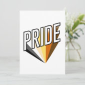 Beer Pride Uitbarsting Feestdagenkaart (Staand voorkant)