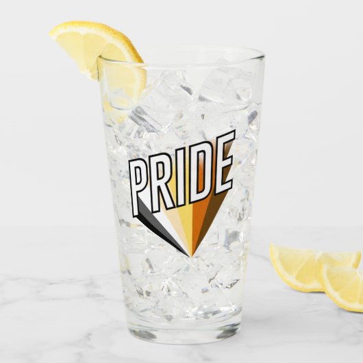 Beer Pride Uitbarsting Glas (Voorkant ijs)