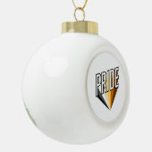 Beer Pride Uitbarsting Keramische Bal Ornament (Links)