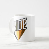 Beer Pride Uitbarsting Koffiemok (Voorkant links)